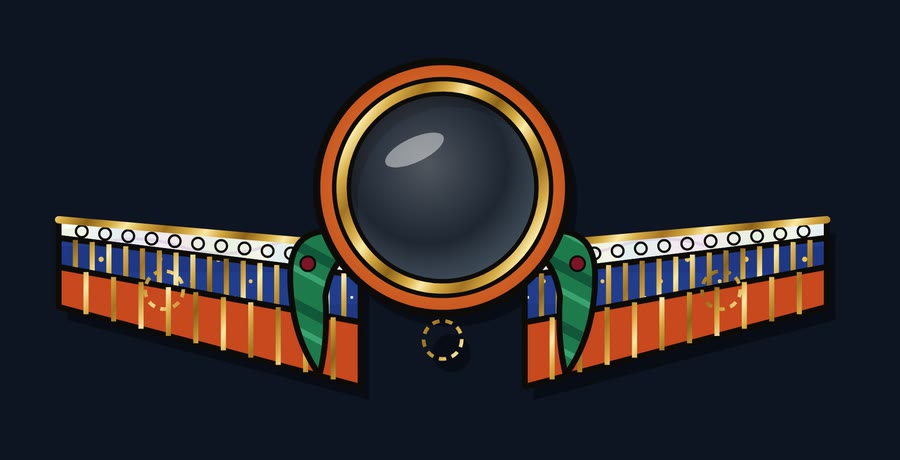 The Winged Sun planchette