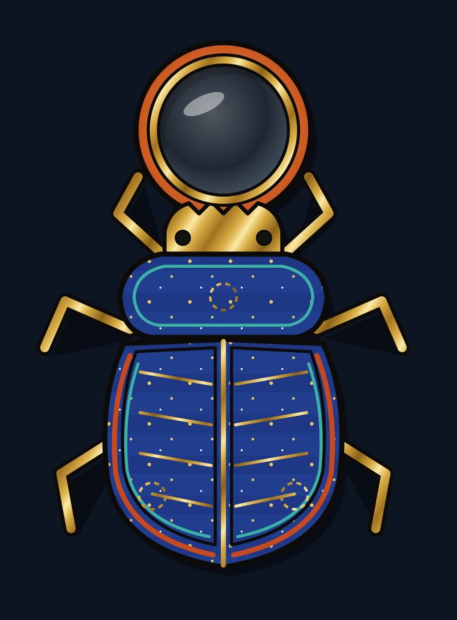 The Scarab planchette